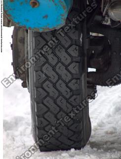 Photo Texture of Truck Tire