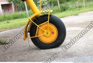 Photo Texture of Wheel Aeroplane