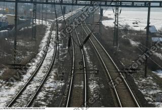 Photo Texture of Background Railways