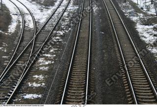 Photo Texture of Background Railways