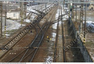 Photo Texture of Background Railways