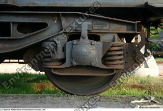 Photo Texture of Railway Wagon Wheel