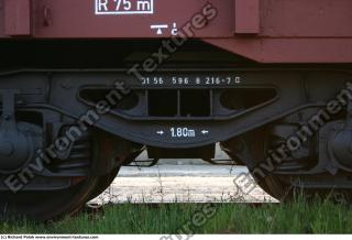 Photo Textures of Rail Wagon Wheel