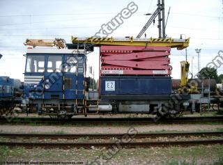 Photo reference of machine repair railway