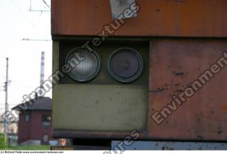 Photo Texture of Train Floodlight