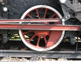 Photo Texture of Train Wheel