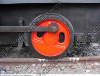 Photo Texture of Train Wheel