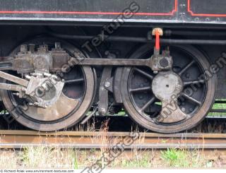 Photo Texture of Train Wheels