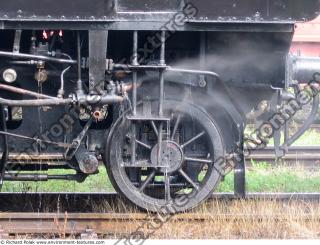 Photo Texture of Train Wheel