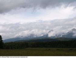 Photo Textures of Background Snowy Mountains