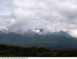 Photo Textures of Background Snowy Mountains