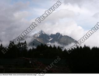 background mountains snowy