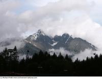 background mountains snowy