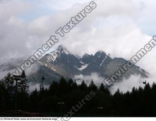 background mountains snowy