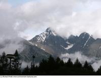 background mountains snowy