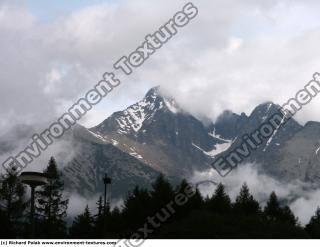 background mountains snowy