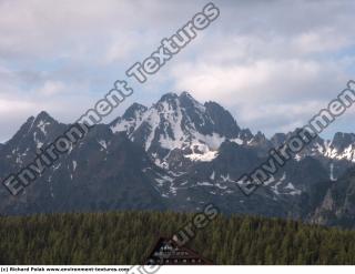 background mountains snowy