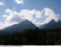 Photo Textures of Background Snowy Mountains