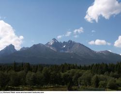 Photo Textures of Background Snowy Mountains