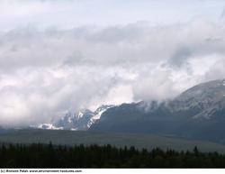 Photo Textures of Background Snowy Mountains