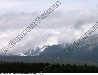 background mountains snowy