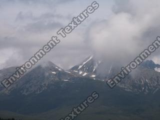 background mountains snowy