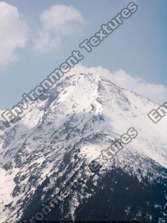 Photo Textures of Background Snowy Mountains