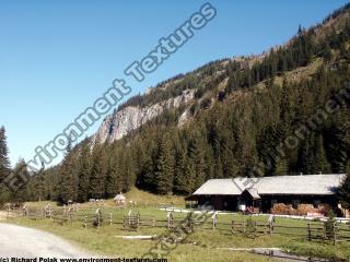 Photo Textures of Background Mountains