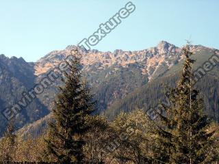 Photo Textures of Background Mountains