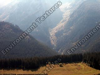 Photo Textures of Background Mountains