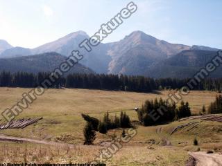 Photo Textures of Background Mountains