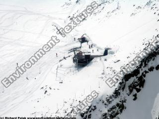 Photo Textures of Background Snowy Mountains