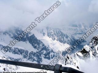 Photo Textures of Background Snowy Mountains