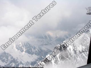 Photo Textures of Background Snowy Mountains