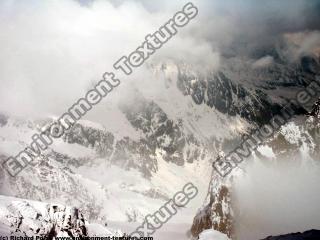 Photo Textures of Background Snowy Mountains