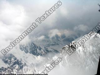 Photo Textures of Background Snowy Mountains