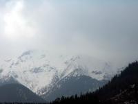 Photo Textures of Background Snowy Mountains