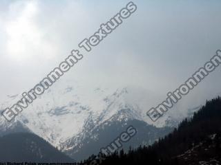 Photo Textures of Background Snowy Mountains