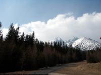 Photo Textures of Background Snowy Mountains