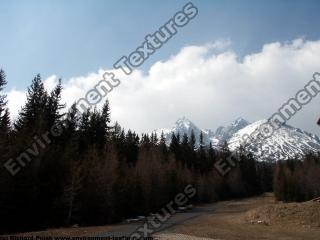 Photo Textures of Background Snowy Mountains