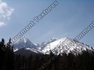 Photo Textures of Background Snowy Mountains