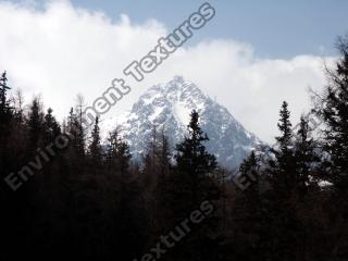 Photo Textures of Background Snowy Mountains