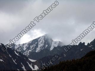 background mountains snowy