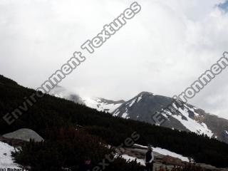 background mountains snowy