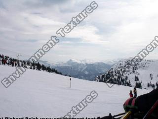 background mountains snowy