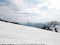 background mountains snowy