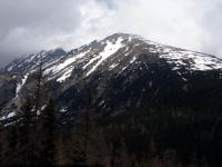 background mountains snowy