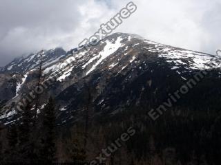 background mountains snowy