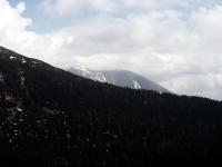 background mountains snowy