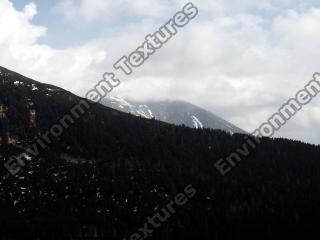 background mountains snowy